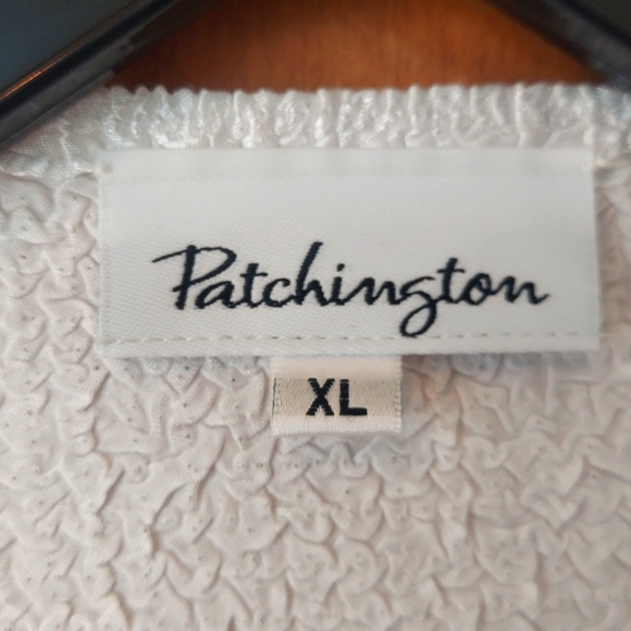 โข Patchington Lacy White Blouse Elegant Top, Size 3X, Like New - Picture 3 of 9